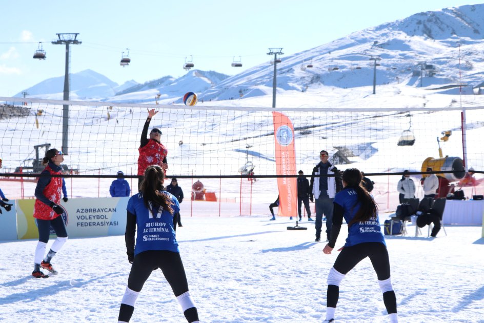 Qar voleybolu üzrə ilk Azərbaycan çempionatının qalibləri bəlli olub