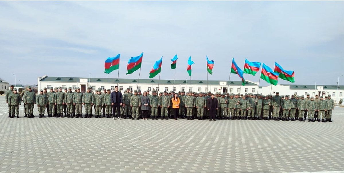 Gənclər Günü münasibətilə Azərbaycan Ordusunda silsilə tədbirlər keçirilib