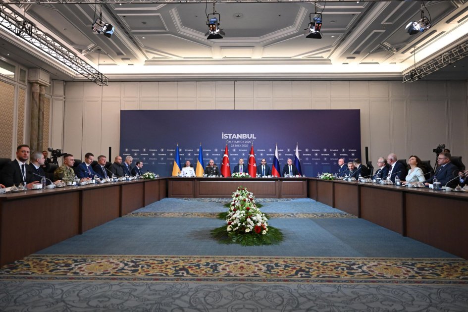 Rusiya ilə Ukrayna arasında İstanbulda keçirilən növbəti sülh danışıqları başa çatıb