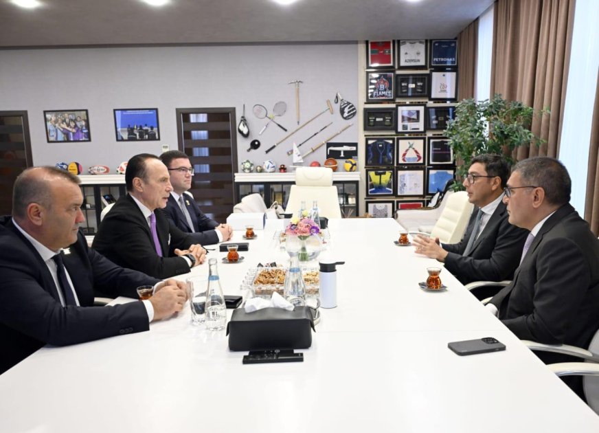 Albaniya ilə Azərbaycan arasında idman sahəsində əməkdaşlıq imkanları müzakirə olunub