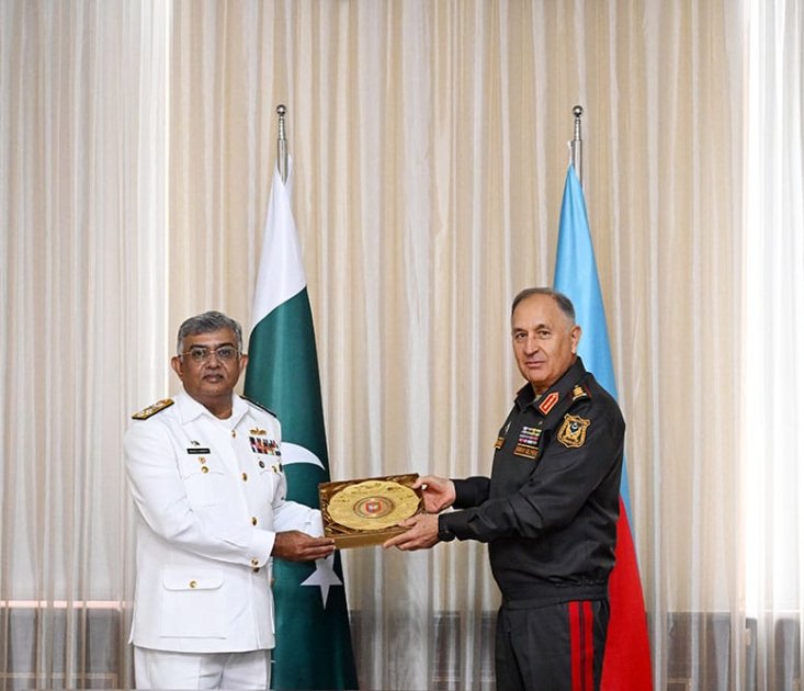 Azərbaycan və Pakistan hərbi dənizçilərinin birgə təlimlərinin keçirilməsi müzakirə olunub
