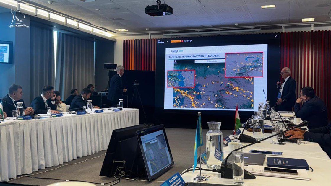 AZANS CANSO-nun Avropa və Asiya Aeronaviqasiya Təminatçıları Rəhbərlərinin 3-cü Sammitində iştirak edib