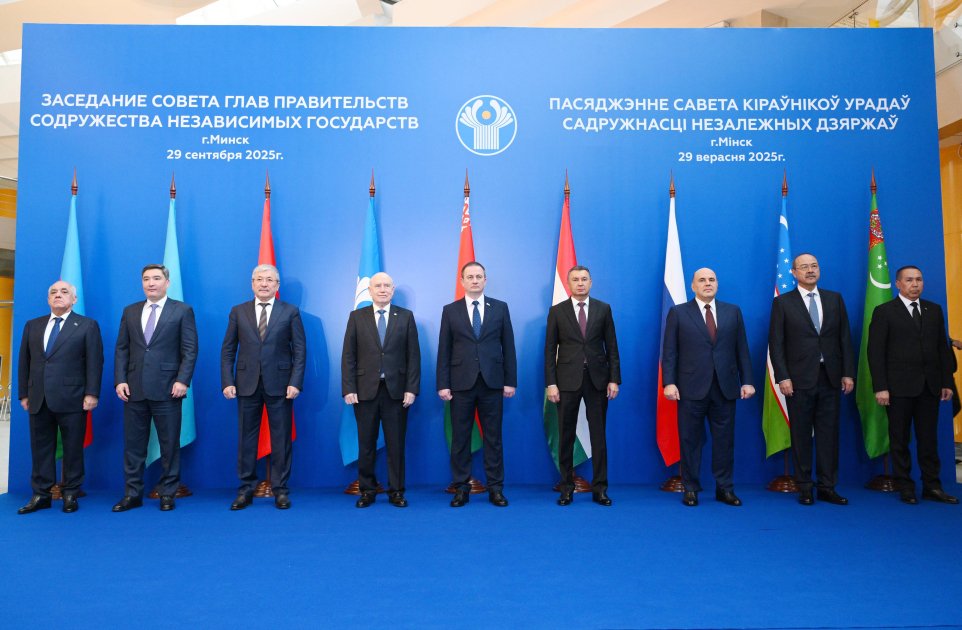 Baş nazir Əli Əsədov Minskdə MDB Hökumət Başçıları Şurasının iclasında iştirak edib