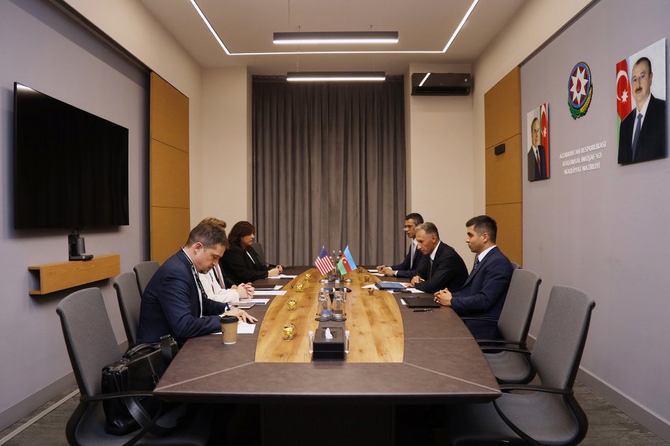ABŞ Dövlət Departamentinin rəsmisi ilə Zəngəzur dəhlizinin fəaliyyətə başlaması istiqamətində əməkdaşlıq nəzərdən keçirilib