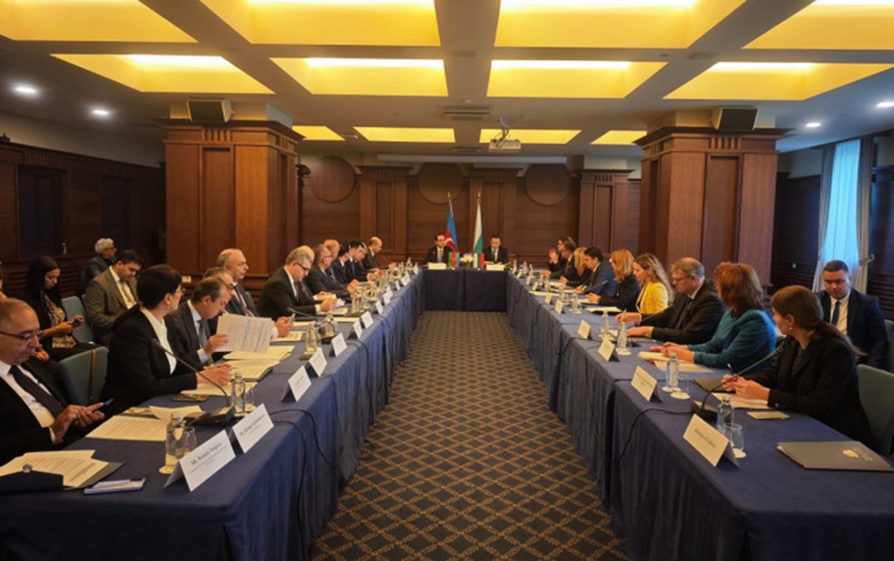 Azərbaycan−Bolqarıstan Hökumətlərarası Komissiyanın 7-ci iclası keçirildi - Foto