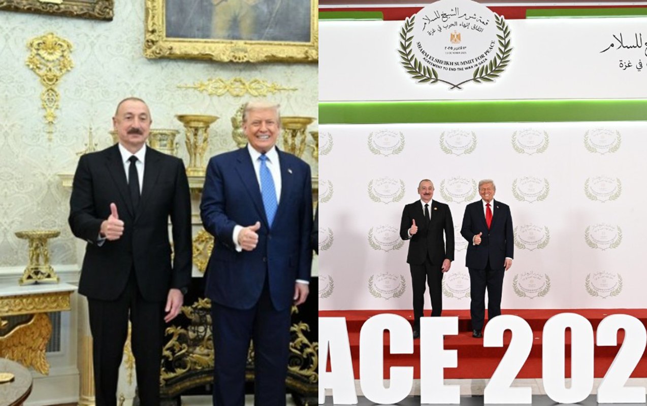 İlham Əliyev Bəhreyn və Fransa liderləri ilə görüşdü