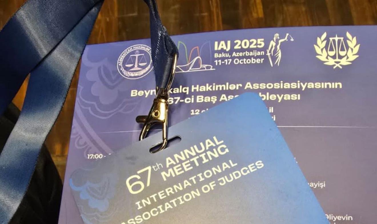 Bakıda 93 ölkənin hakimlərini bir araya gətirən Beynəlxalq Hakimlər Assosiasiyasının 67-ci Baş Assambleyası keçirilir.