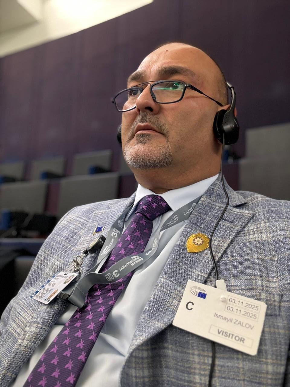 İsmayıl Zalov Avropa Parlamentində Azərbaycan dövlətinin mövqeyini yüksək səviyyədə müdafiə etdi