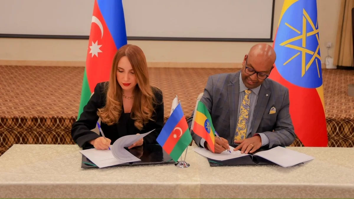 Azərbaycanın ilk logistik imzası Afrikada: "166 Global Logistics" Efiopiya ilə əməkdaşlığı rəsmiləşdirdi