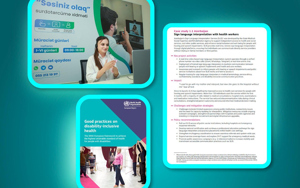 Nazirliyin bu xidməti ÜST tərəfindən ən yaxşı təcrübə elan edildi