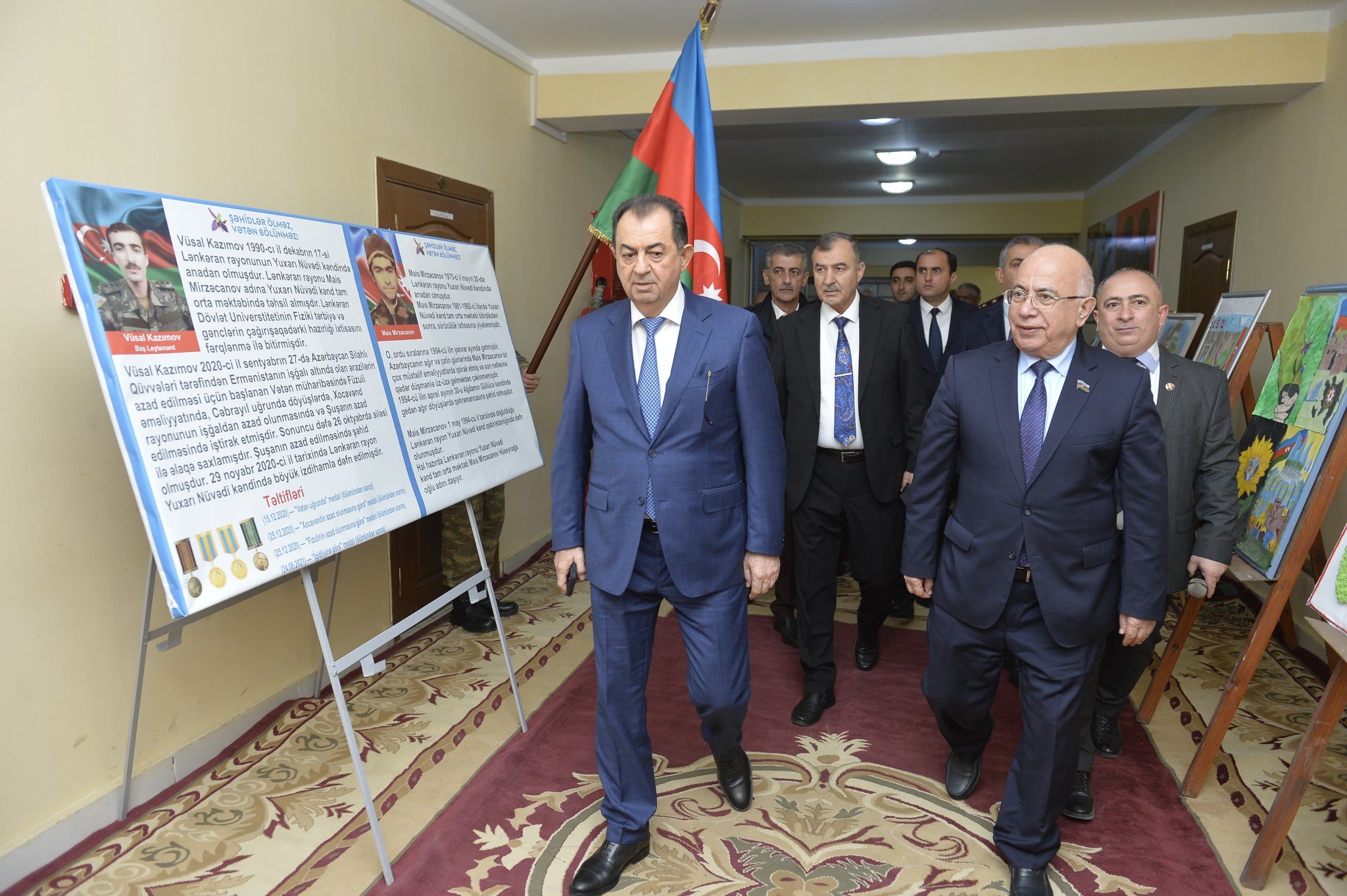 Şəhid Vüsal Kazımovun əziz xatirəsinə həsr olunmuş “Qarabağ Azərbaycandır” adlı tədbir keçirilib