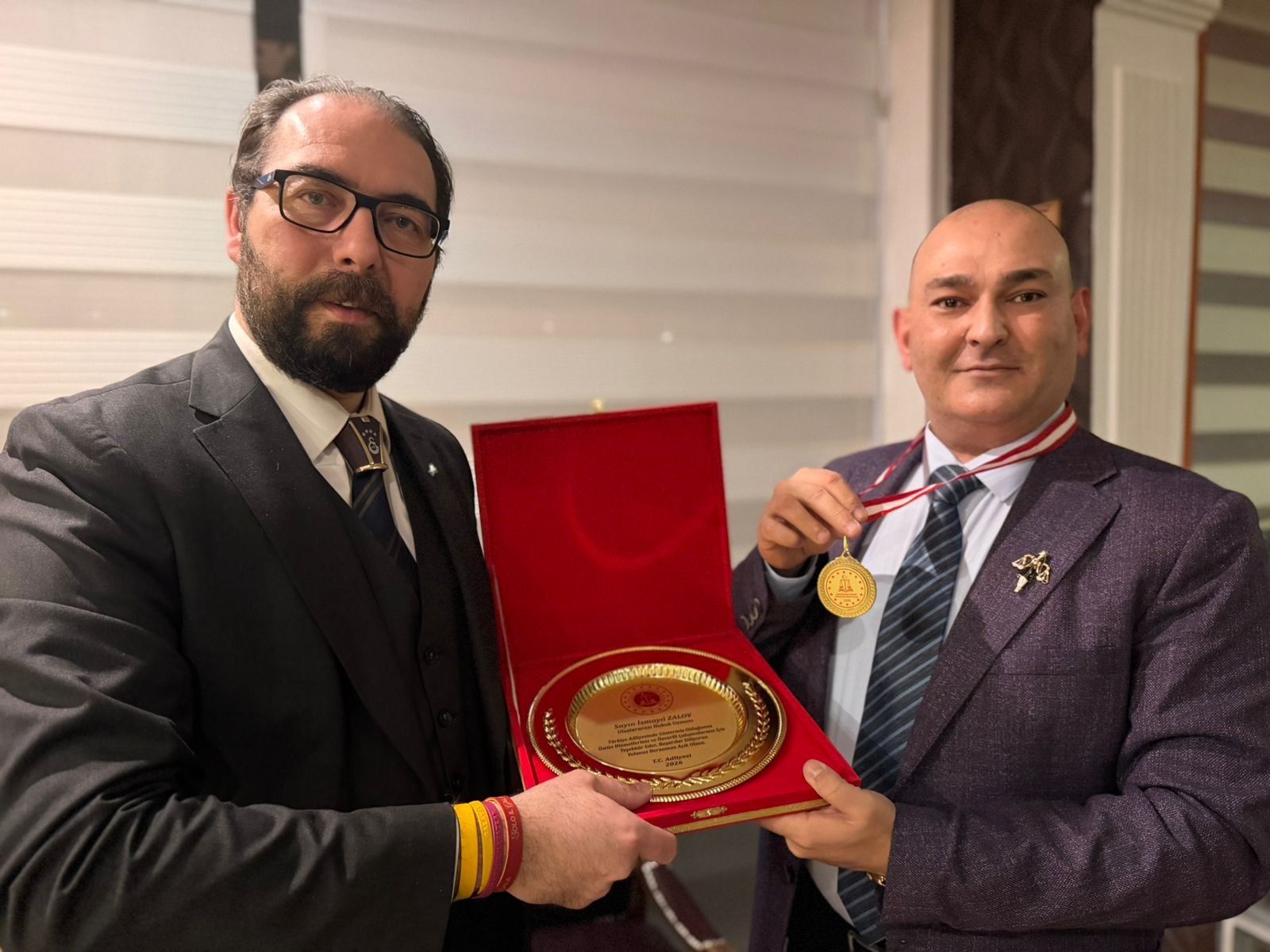 Türkiyə Respublikası Ədalət Məhkəməsində təltif mərasimi keçirilib