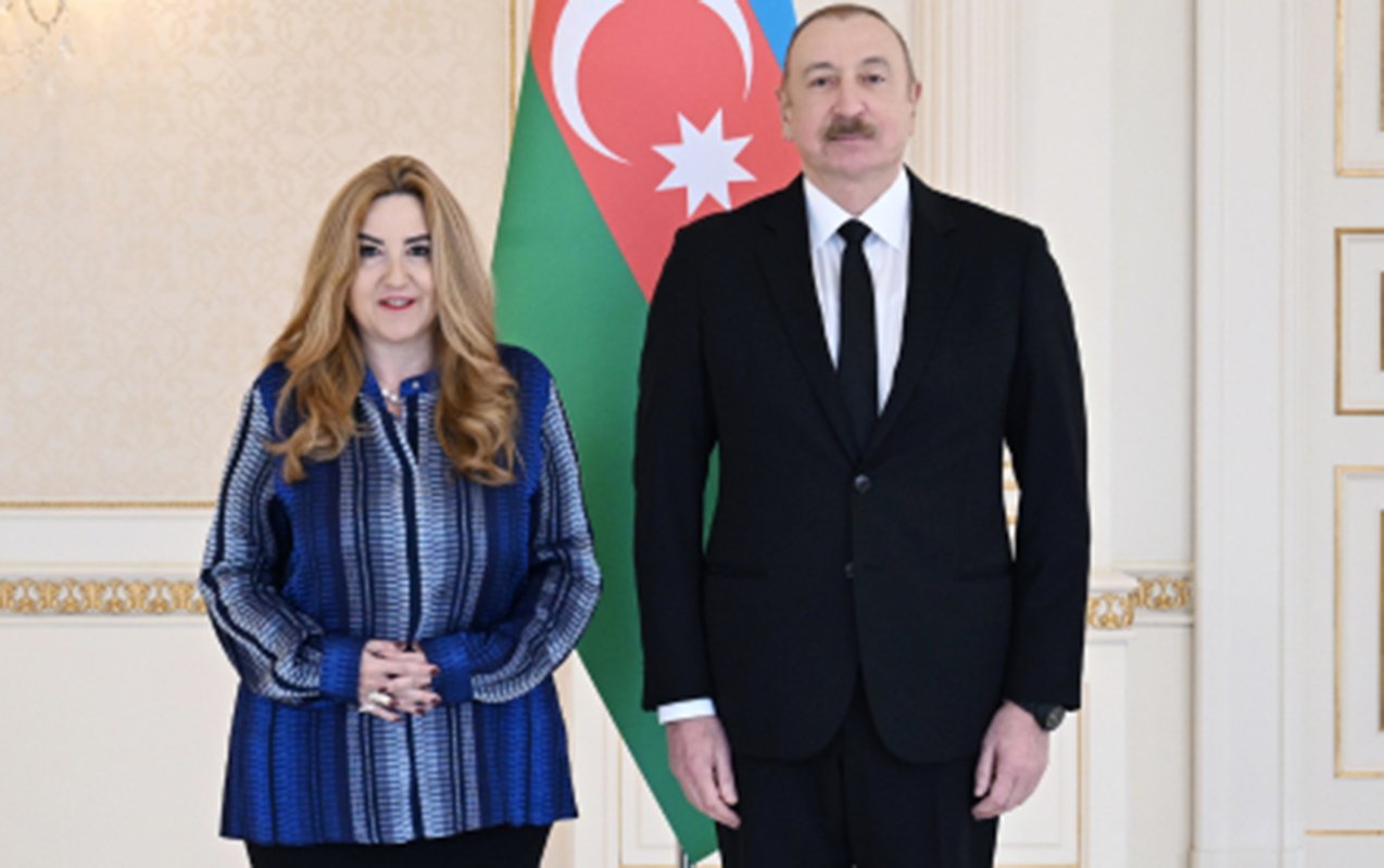 Prezident yeni səfirləri qəbul etdi - Fotolar - Yenilənib