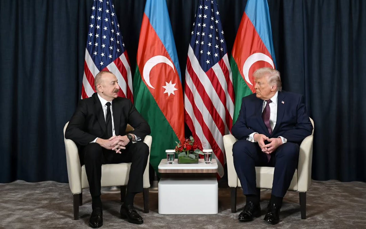 Tramp yalnız iki liderlə görüşdü - İlham Əliyev və Zelenski