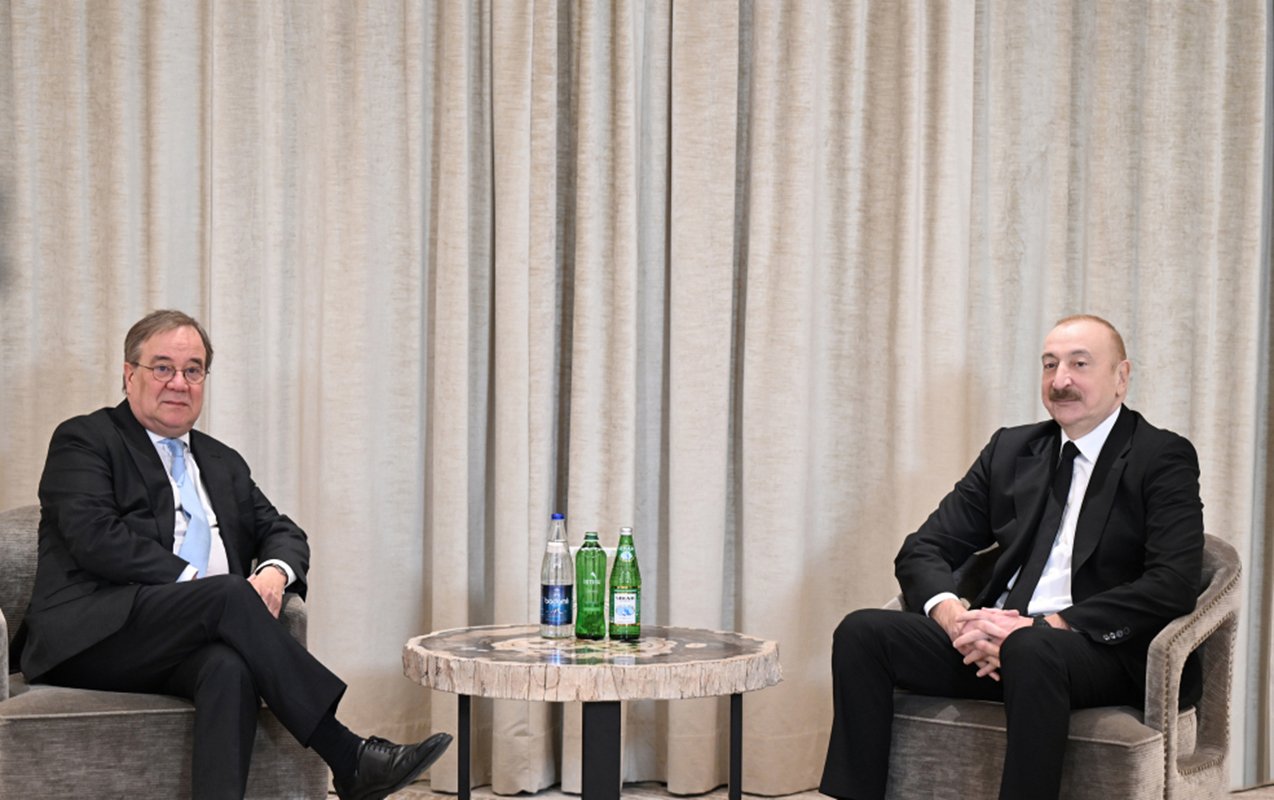 Prezident Münxendə görüşlər keçirdi - Fotolar - Yenilənib