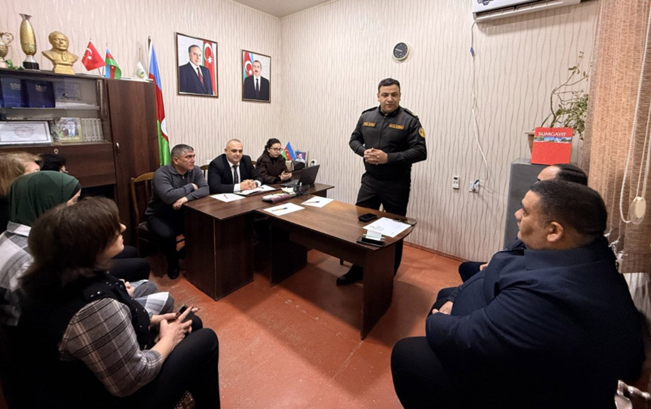 FHN tərəfindən silsilə maarifləndirmə tədbirləri keçirildi - Fotolar