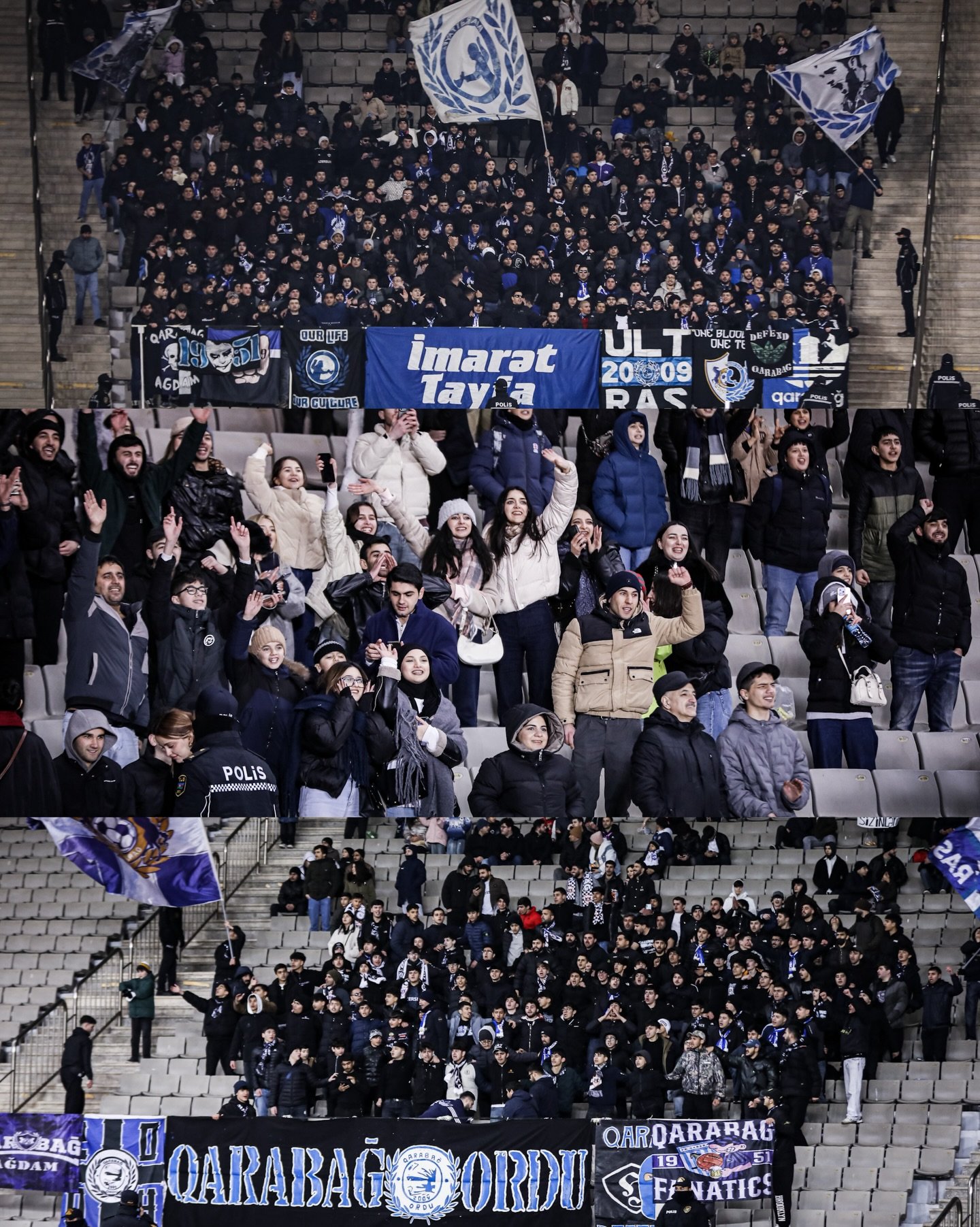 Dünənki azarkeş sayı rekord qırdı - Fotolar